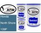 Preview: Honda, North Shore, 139P: 500ml Lackdose + 500ml Klarlack + 250ml Härter - Set, von ATW Autoteile West.